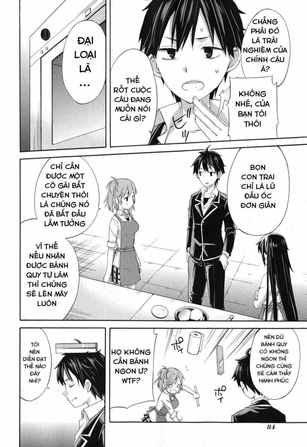 Truyện Tranh Chuyện Tình Thanh Xuân Bi Hài Của Tôi Quả Nhiên Là Sai Lầm - Oregairu trang 6