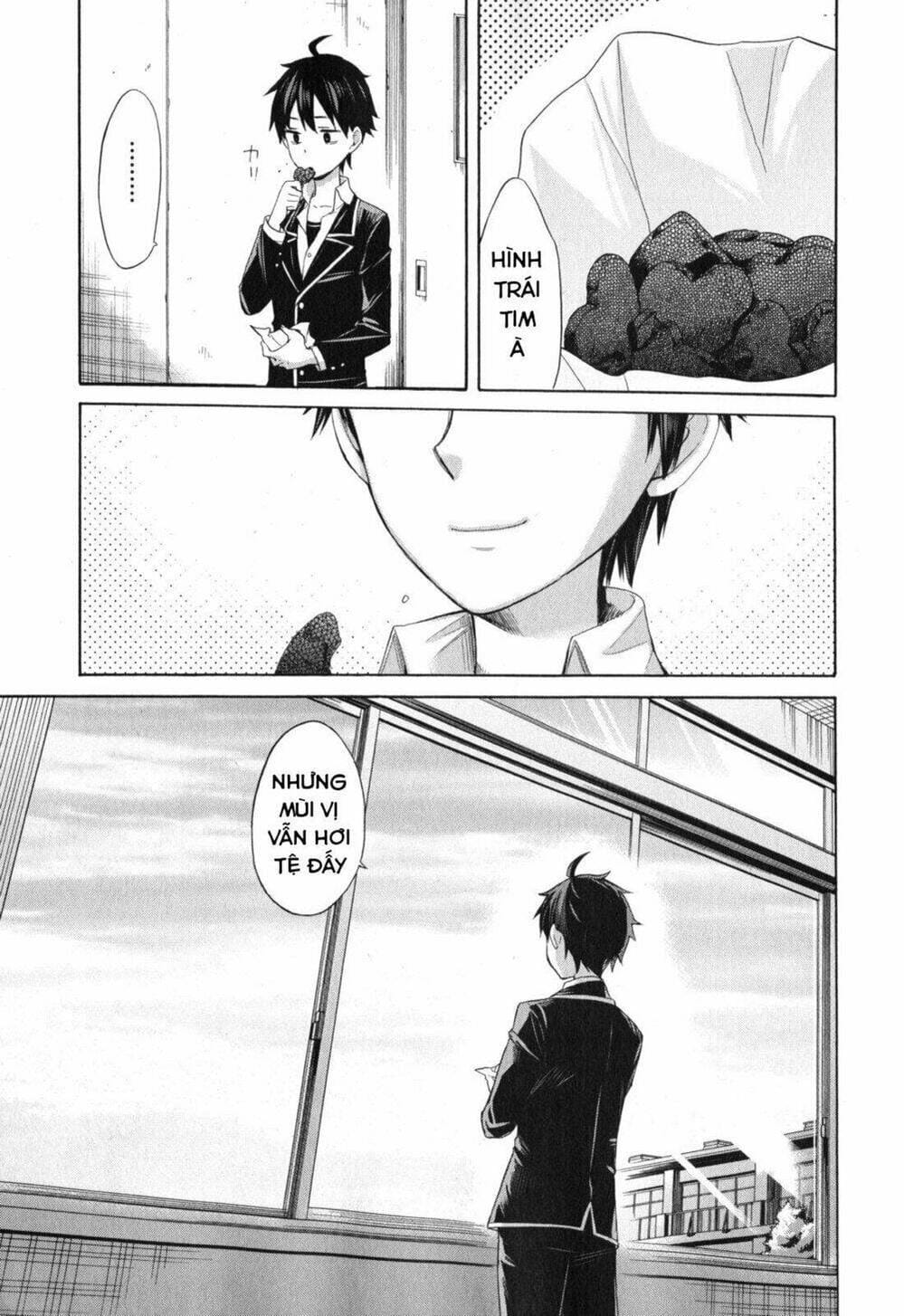 Truyện Tranh Chuyện Tình Thanh Xuân Bi Hài Của Tôi Quả Nhiên Là Sai Lầm - Oregairu trang 6