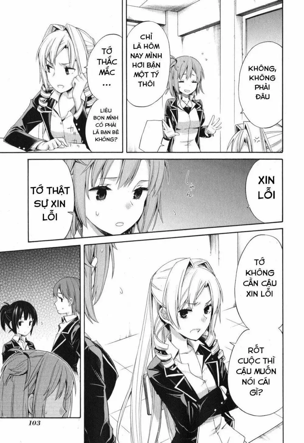 Truyện Tranh Chuyện Tình Thanh Xuân Bi Hài Của Tôi Quả Nhiên Là Sai Lầm - Oregairu trang 6