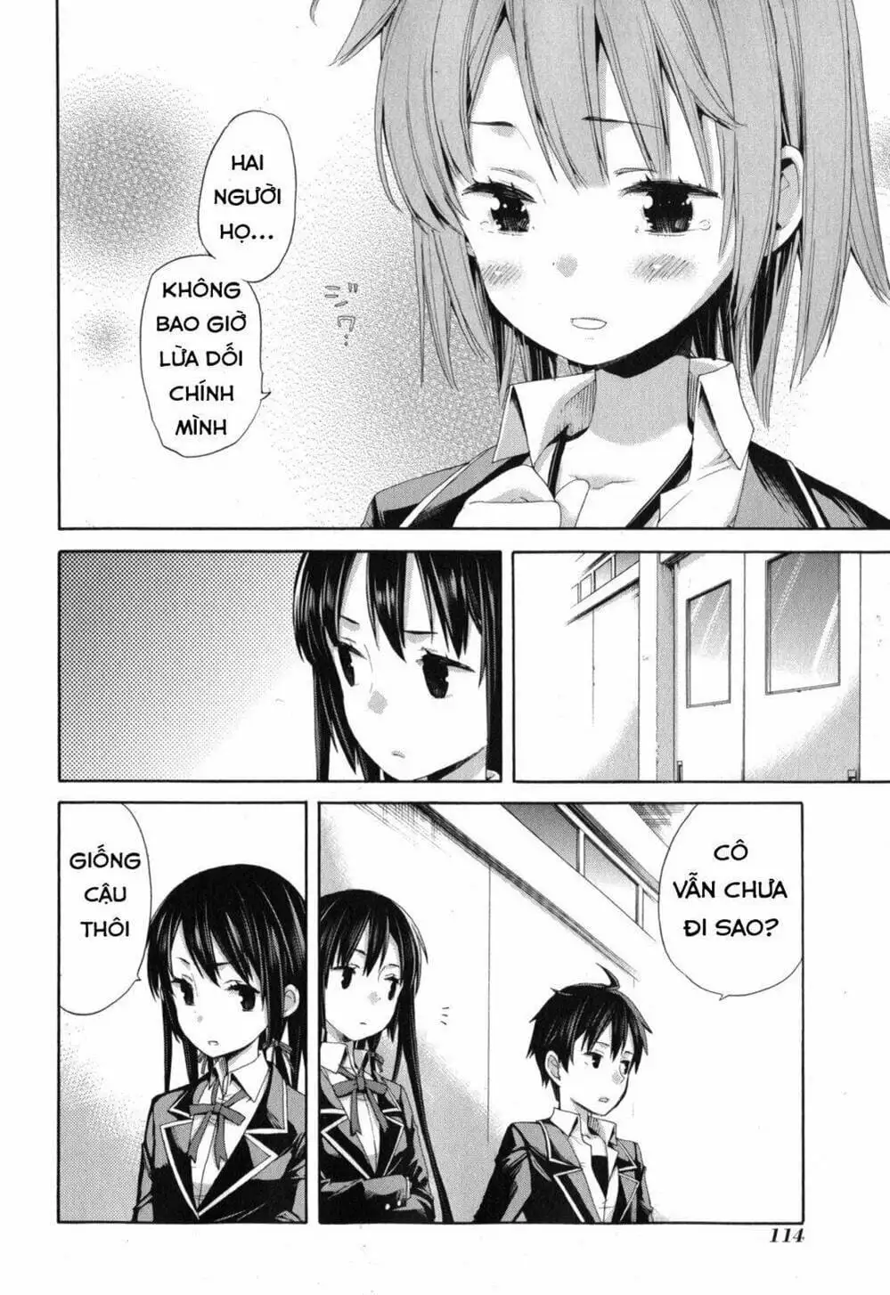 Truyện Tranh Chuyện Tình Thanh Xuân Bi Hài Của Tôi Quả Nhiên Là Sai Lầm - Oregairu trang 6