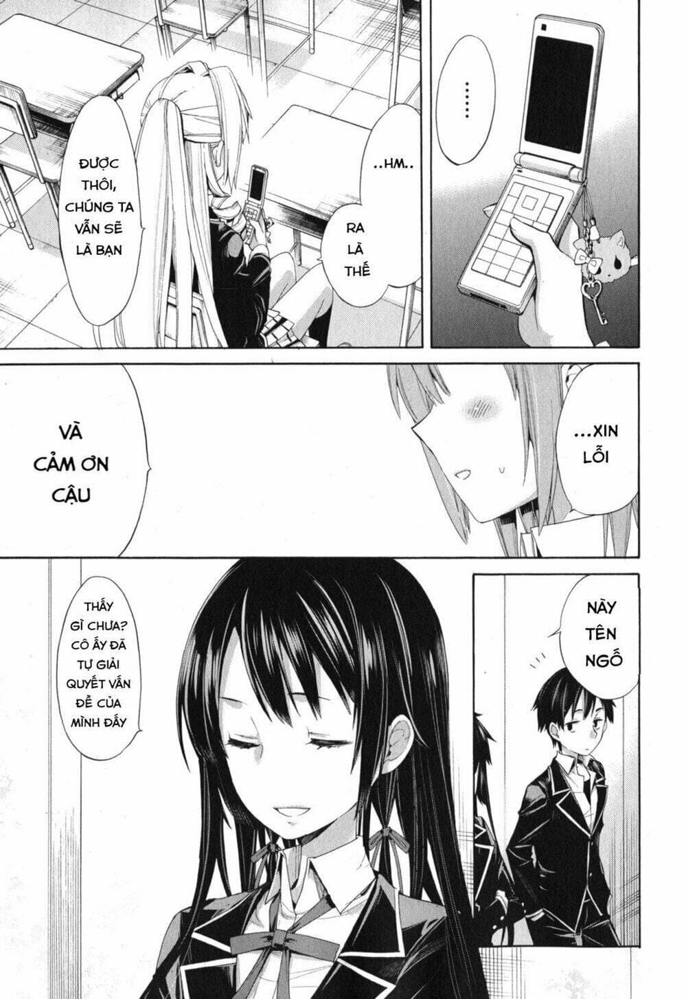 Truyện Tranh Chuyện Tình Thanh Xuân Bi Hài Của Tôi Quả Nhiên Là Sai Lầm - Oregairu trang 6