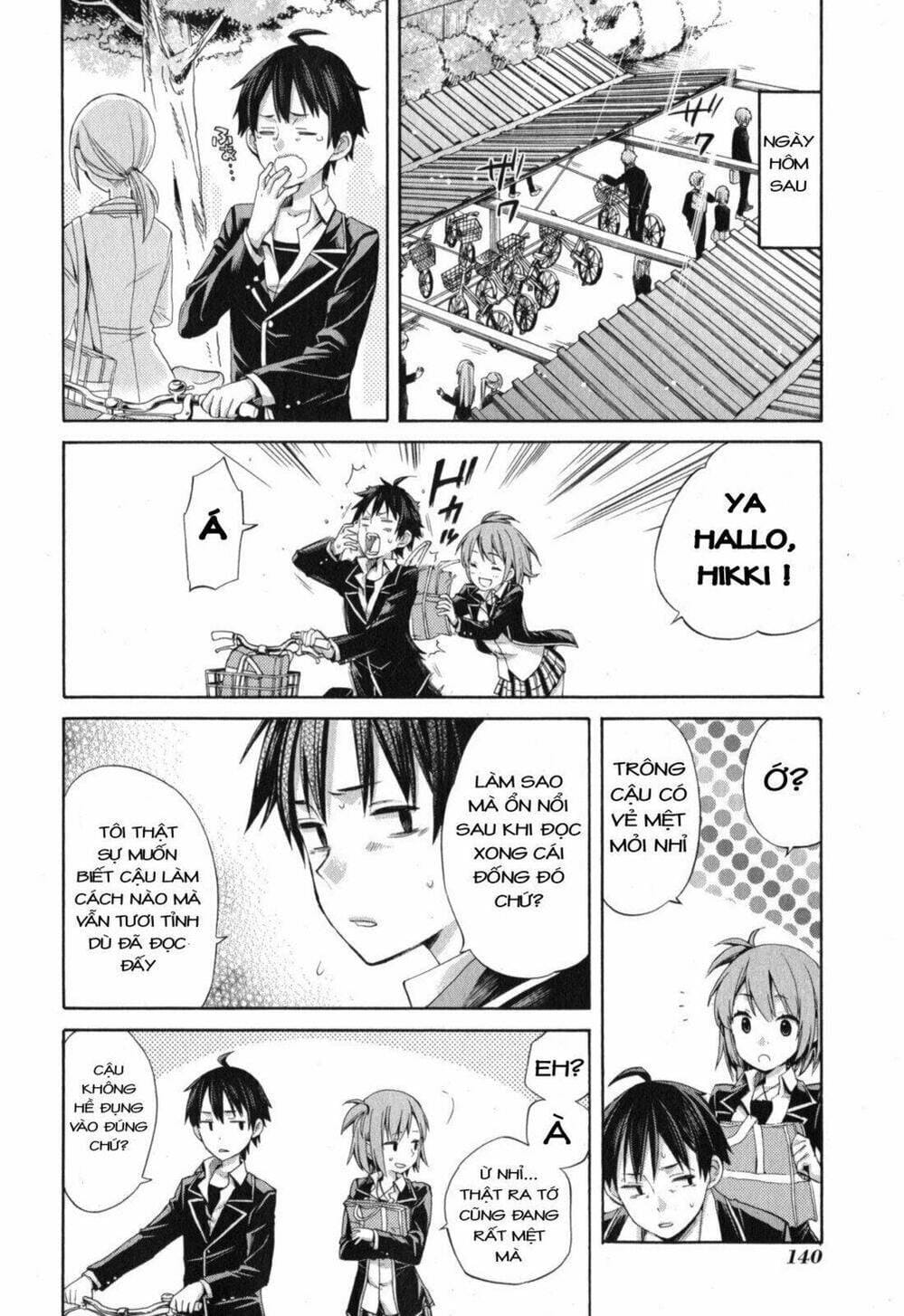 Truyện Tranh Chuyện Tình Thanh Xuân Bi Hài Của Tôi Quả Nhiên Là Sai Lầm - Oregairu trang 6