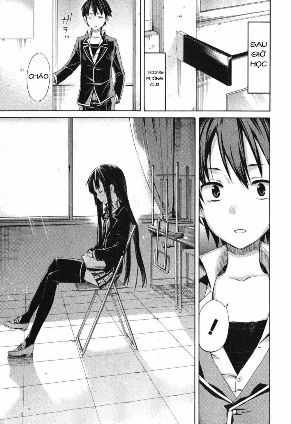 Truyện Tranh Chuyện Tình Thanh Xuân Bi Hài Của Tôi Quả Nhiên Là Sai Lầm - Oregairu trang 6