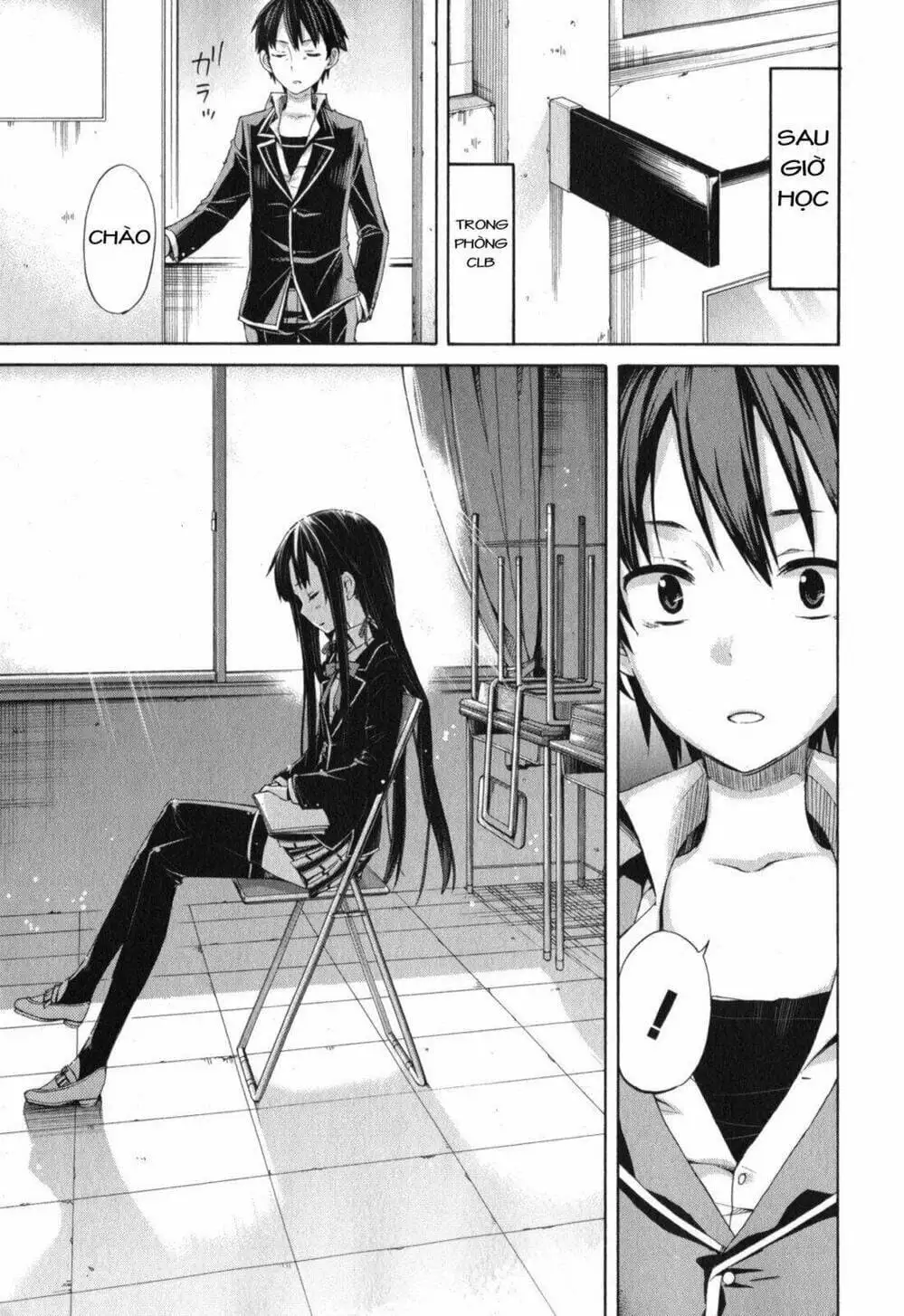 Truyện Tranh Chuyện Tình Thanh Xuân Bi Hài Của Tôi Quả Nhiên Là Sai Lầm - Oregairu trang 6