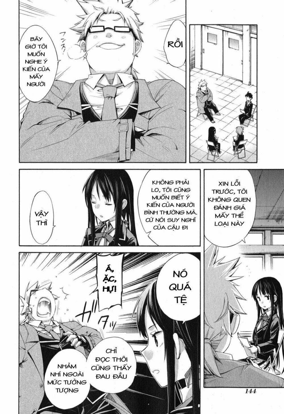 Truyện Tranh Chuyện Tình Thanh Xuân Bi Hài Của Tôi Quả Nhiên Là Sai Lầm - Oregairu trang 6