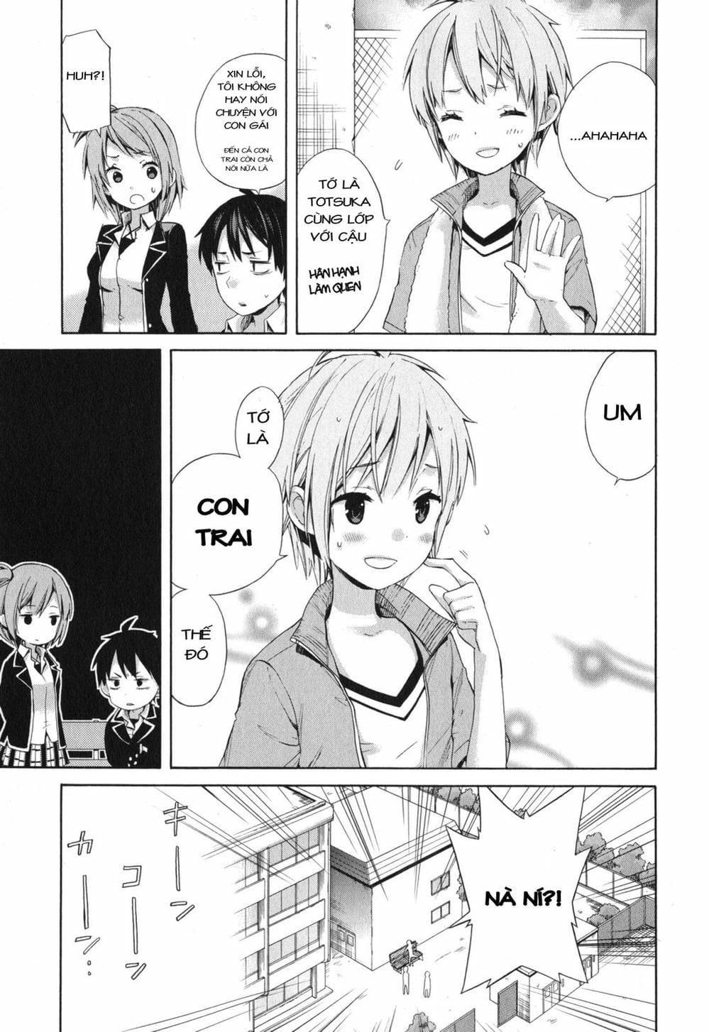 Truyện Tranh Chuyện Tình Thanh Xuân Bi Hài Của Tôi Quả Nhiên Là Sai Lầm - Oregairu trang 6