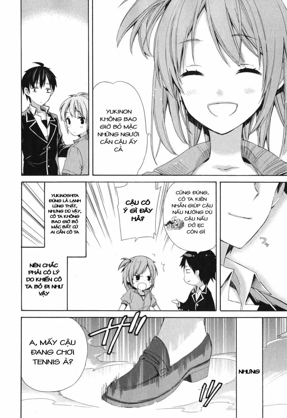 Truyện Tranh Chuyện Tình Thanh Xuân Bi Hài Của Tôi Quả Nhiên Là Sai Lầm - Oregairu trang 6