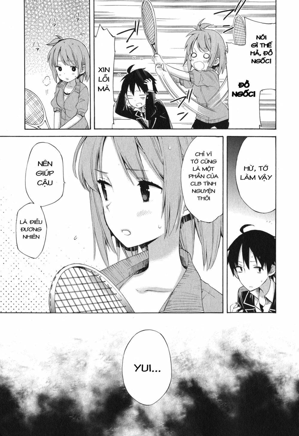 Truyện Tranh Chuyện Tình Thanh Xuân Bi Hài Của Tôi Quả Nhiên Là Sai Lầm - Oregairu trang 6