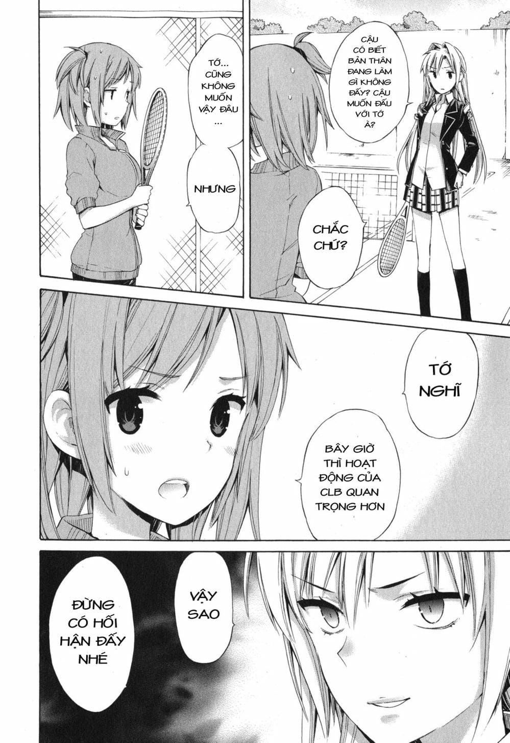 Truyện Tranh Chuyện Tình Thanh Xuân Bi Hài Của Tôi Quả Nhiên Là Sai Lầm - Oregairu trang 6