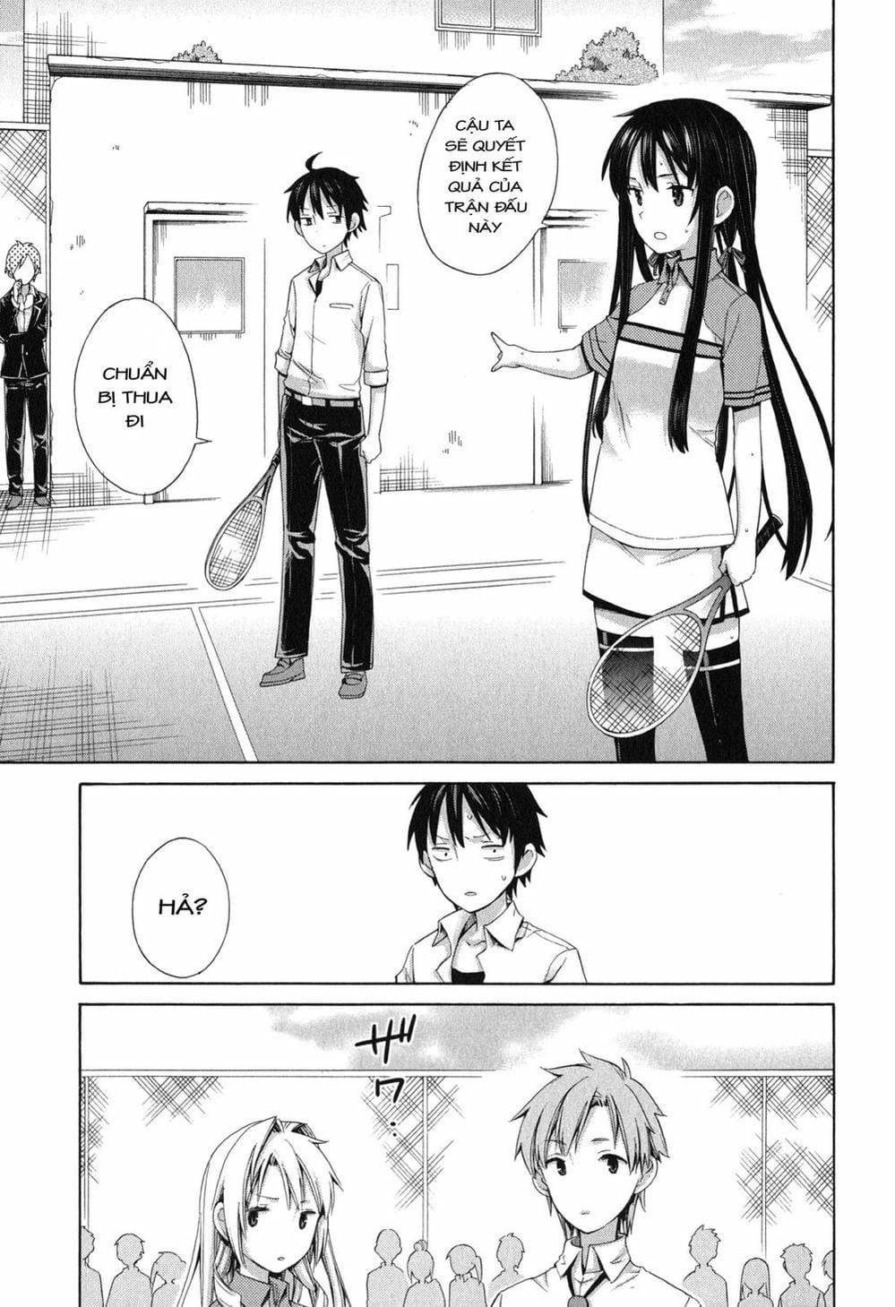 Truyện Tranh Chuyện Tình Thanh Xuân Bi Hài Của Tôi Quả Nhiên Là Sai Lầm - Oregairu trang 6