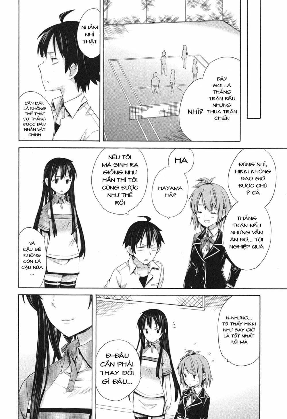 Truyện Tranh Chuyện Tình Thanh Xuân Bi Hài Của Tôi Quả Nhiên Là Sai Lầm - Oregairu trang 6