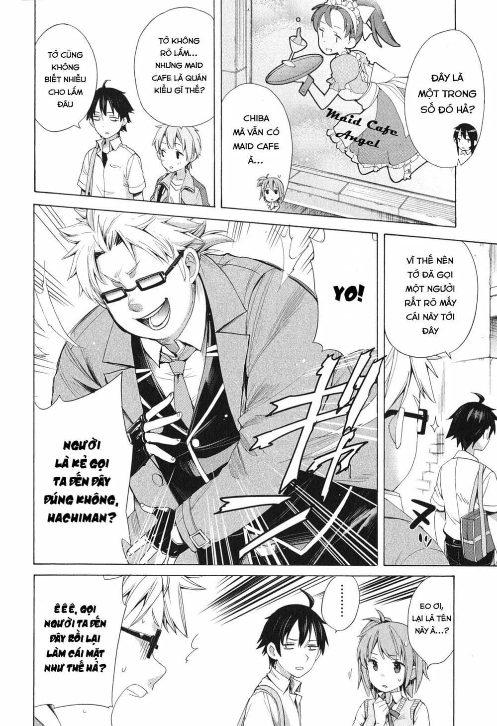 Truyện Tranh Chuyện Tình Thanh Xuân Bi Hài Của Tôi Quả Nhiên Là Sai Lầm - Oregairu trang 6