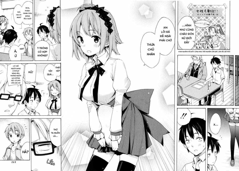Truyện Tranh Chuyện Tình Thanh Xuân Bi Hài Của Tôi Quả Nhiên Là Sai Lầm - Oregairu trang 6