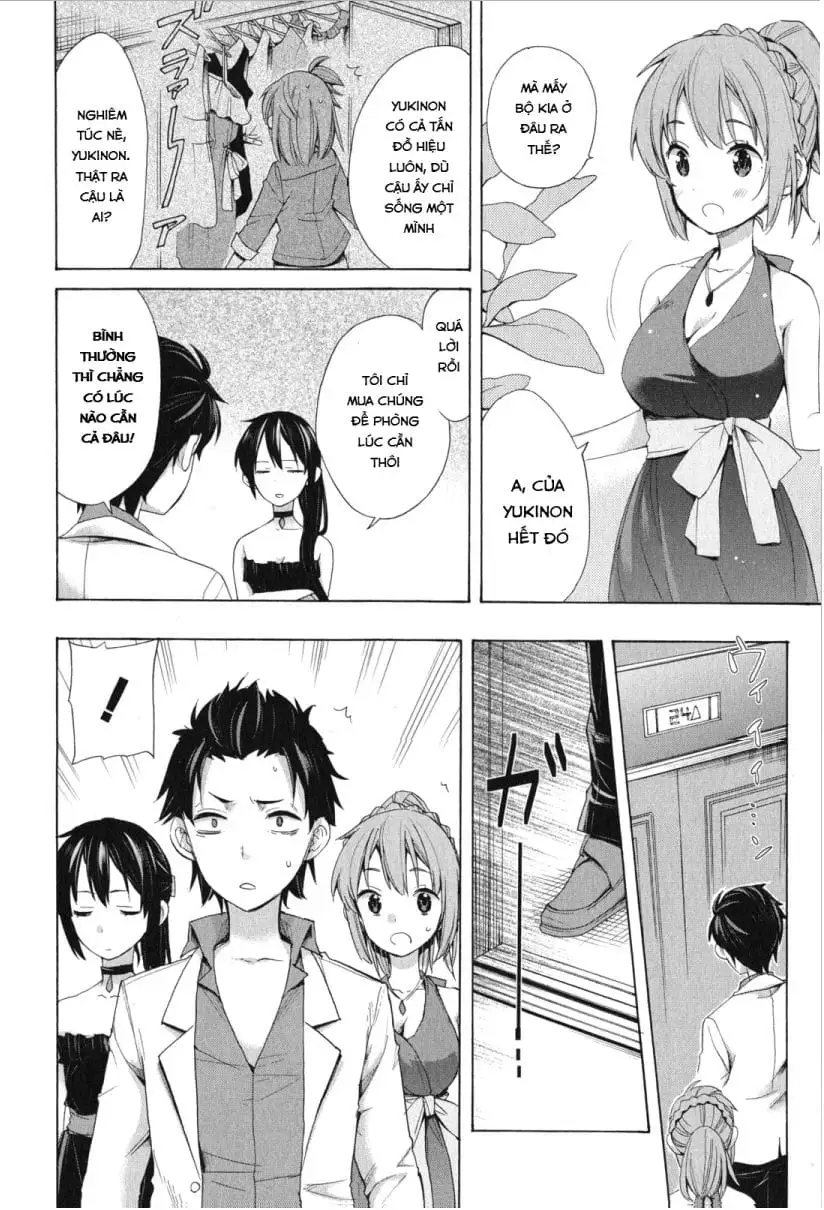 Truyện Tranh Chuyện Tình Thanh Xuân Bi Hài Của Tôi Quả Nhiên Là Sai Lầm - Oregairu trang 6