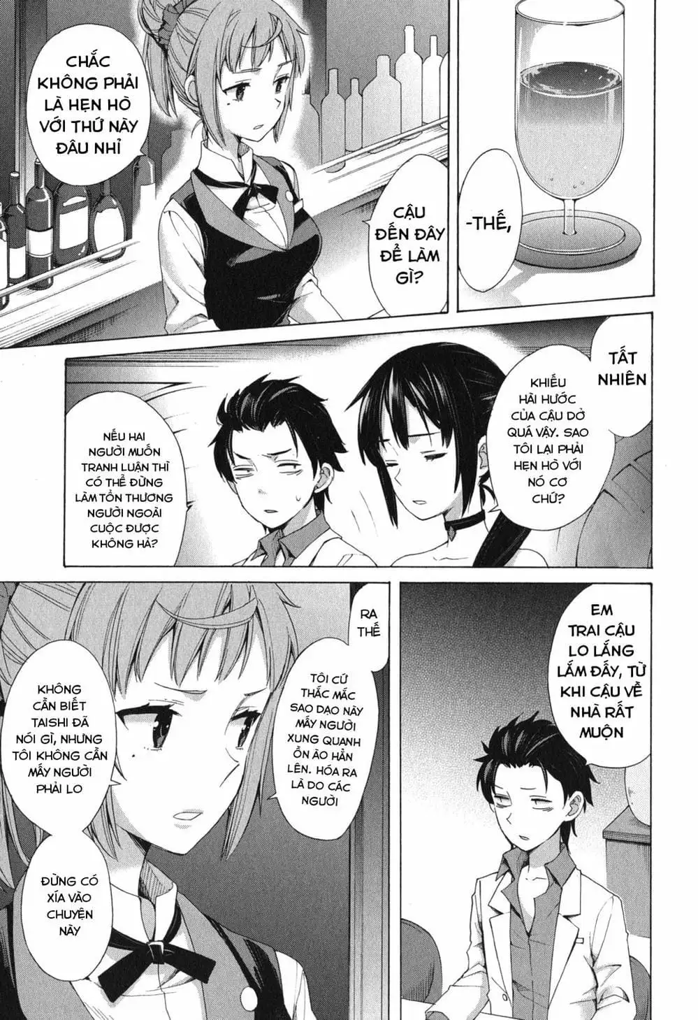 Truyện Tranh Chuyện Tình Thanh Xuân Bi Hài Của Tôi Quả Nhiên Là Sai Lầm - Oregairu trang 6