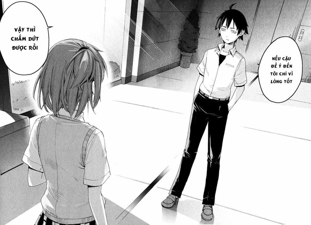 Truyện Tranh Chuyện Tình Thanh Xuân Bi Hài Của Tôi Quả Nhiên Là Sai Lầm - Oregairu trang 6