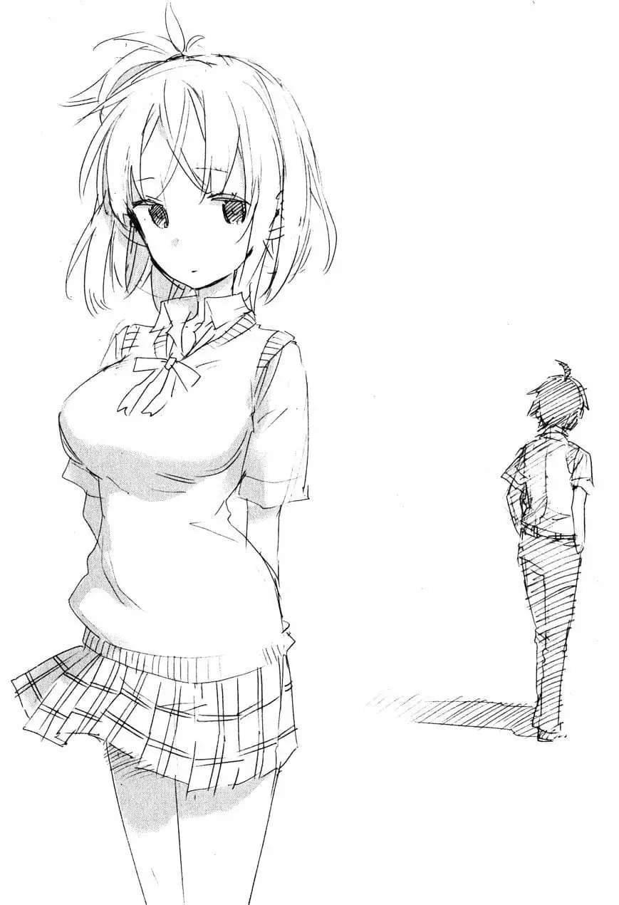 Truyện Tranh Chuyện Tình Thanh Xuân Bi Hài Của Tôi Quả Nhiên Là Sai Lầm - Oregairu trang 6