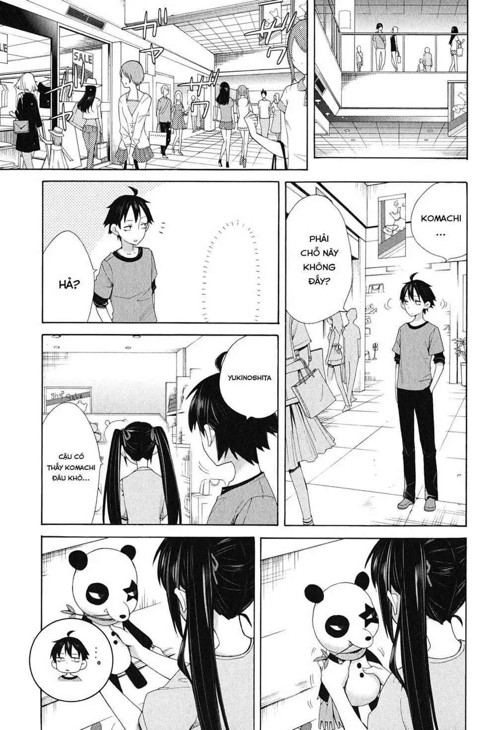 Truyện Tranh Chuyện Tình Thanh Xuân Bi Hài Của Tôi Quả Nhiên Là Sai Lầm - Oregairu trang 6