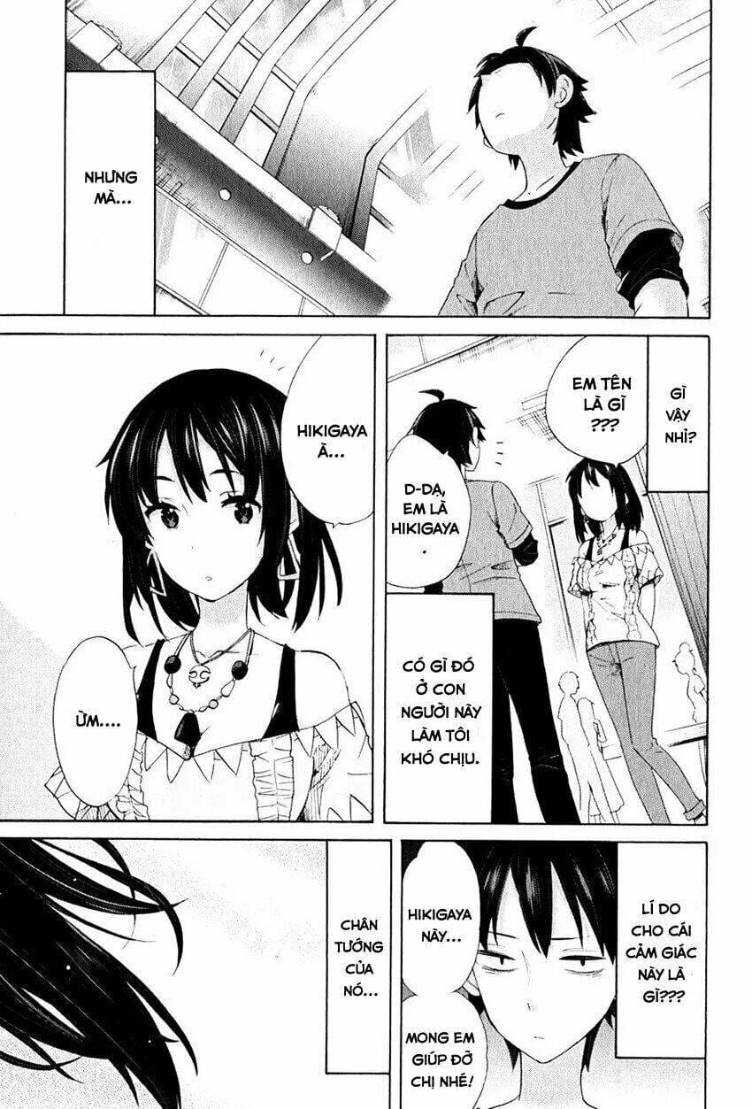 Truyện Tranh Chuyện Tình Thanh Xuân Bi Hài Của Tôi Quả Nhiên Là Sai Lầm - Oregairu trang 6