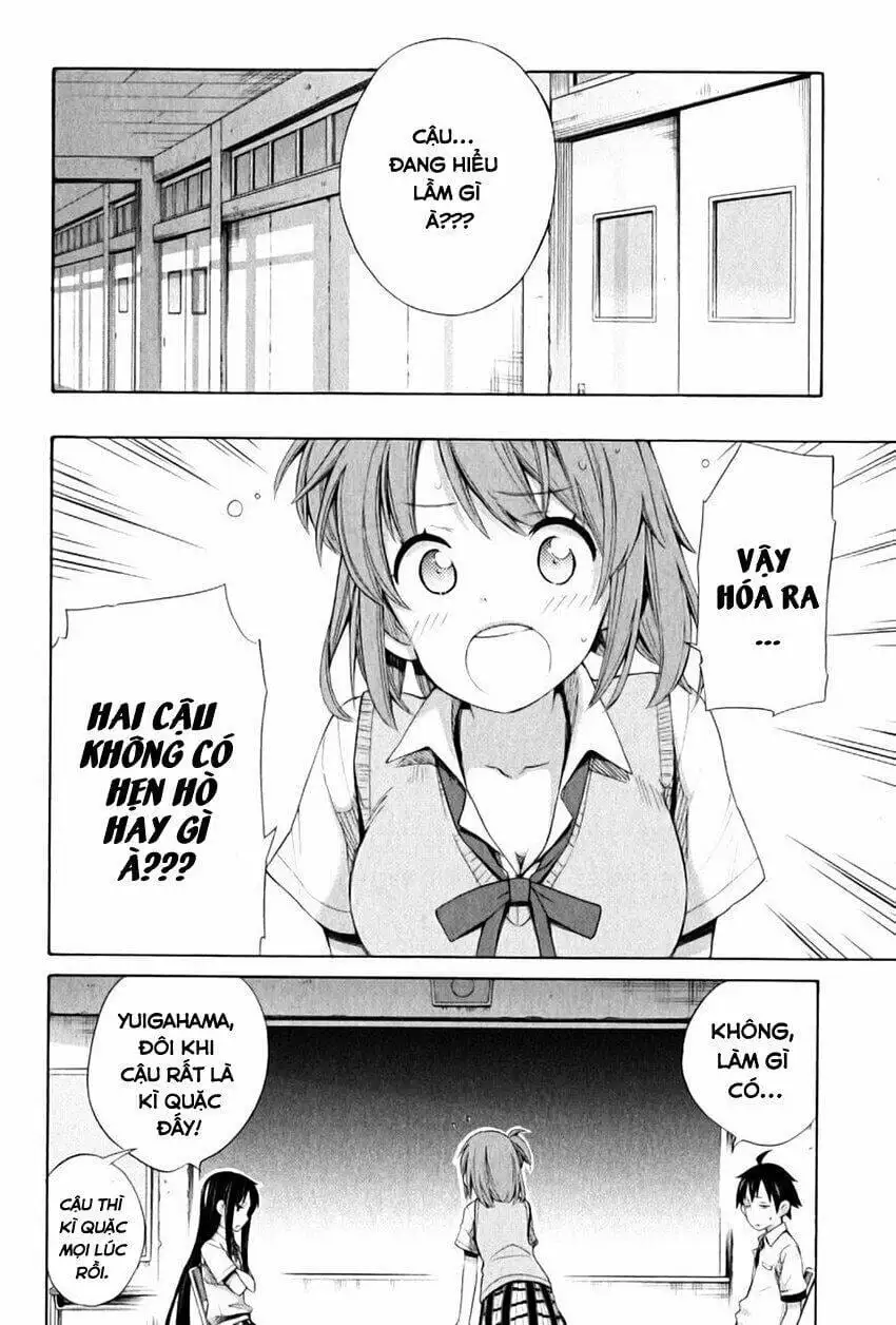 Truyện Tranh Chuyện Tình Thanh Xuân Bi Hài Của Tôi Quả Nhiên Là Sai Lầm - Oregairu trang 6