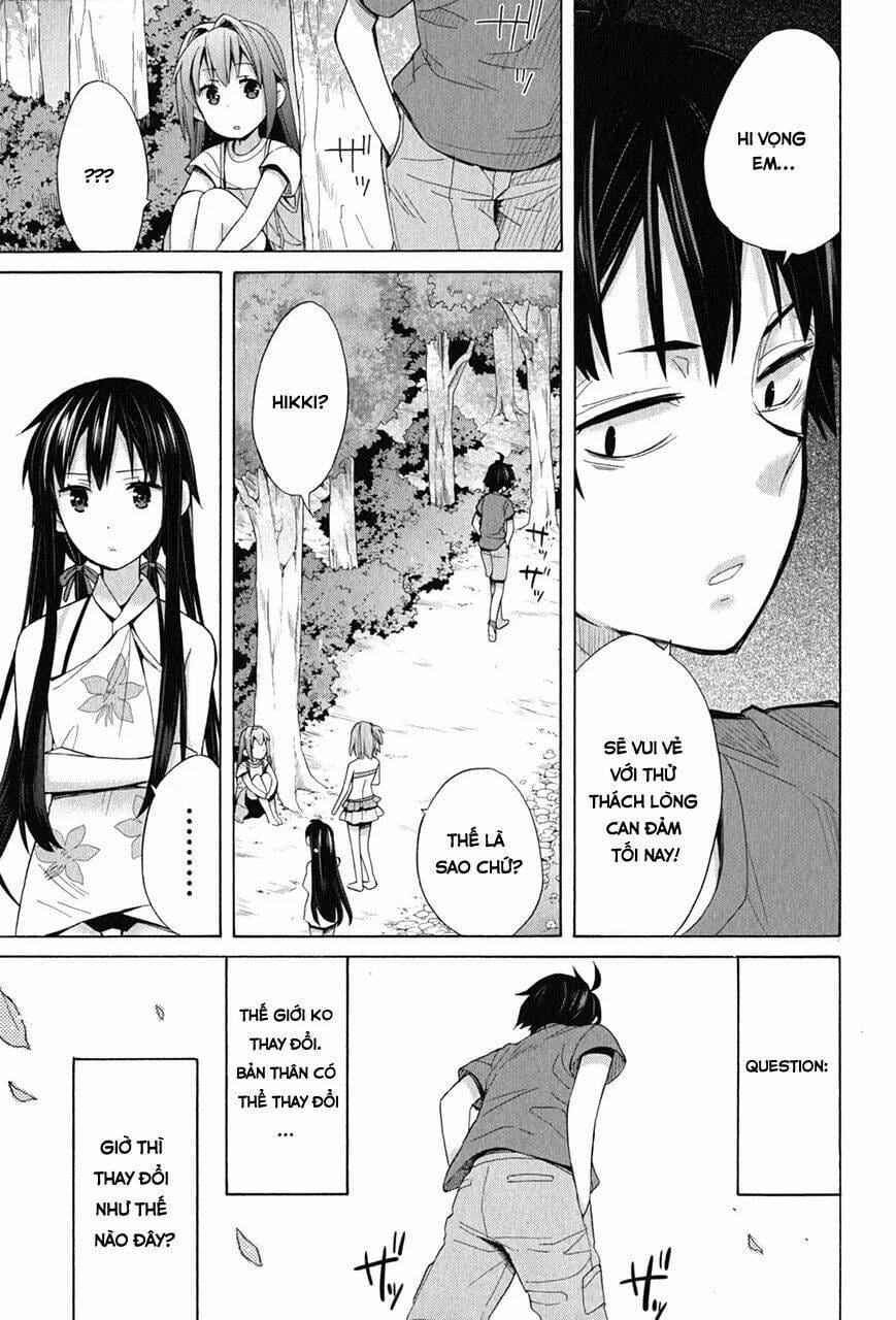 Truyện Tranh Chuyện Tình Thanh Xuân Bi Hài Của Tôi Quả Nhiên Là Sai Lầm - Oregairu trang 6