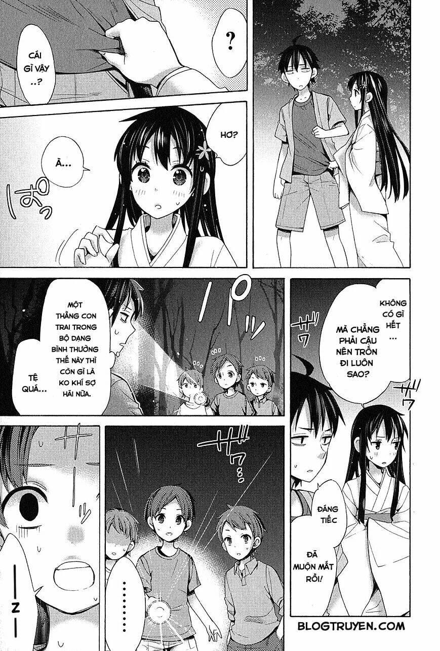 Truyện Tranh Chuyện Tình Thanh Xuân Bi Hài Của Tôi Quả Nhiên Là Sai Lầm - Oregairu trang 6