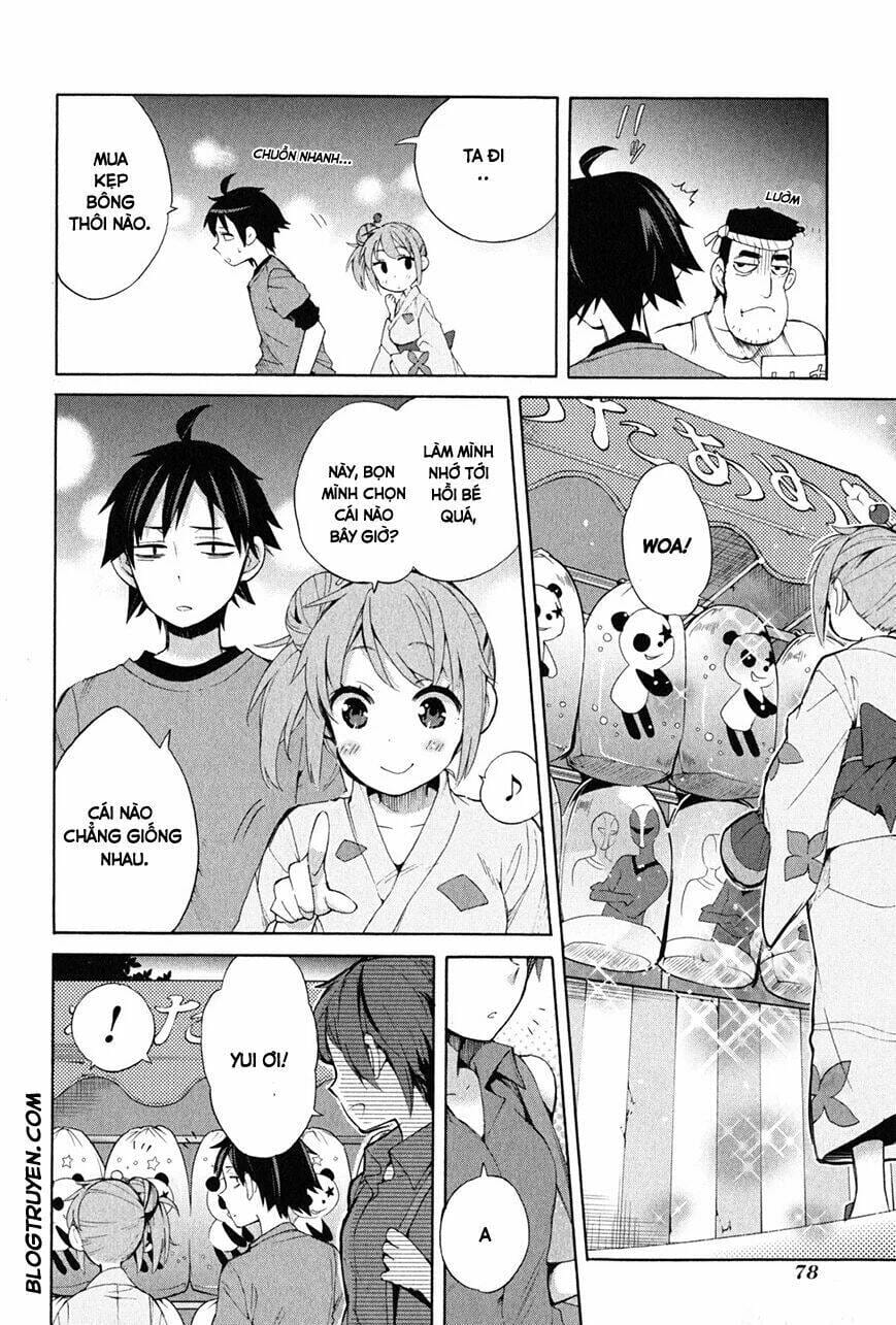 Truyện Tranh Chuyện Tình Thanh Xuân Bi Hài Của Tôi Quả Nhiên Là Sai Lầm - Oregairu trang 6