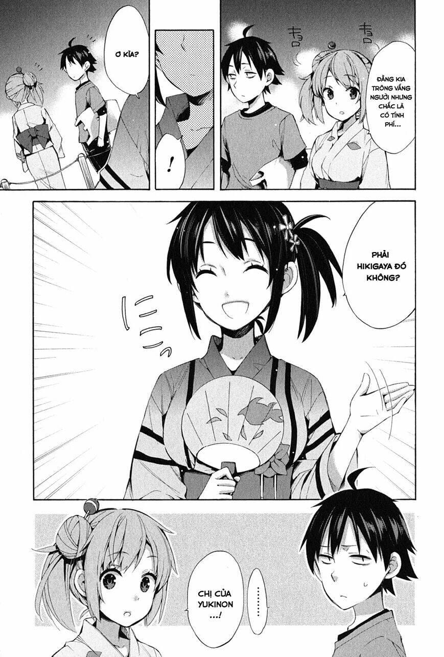 Truyện Tranh Chuyện Tình Thanh Xuân Bi Hài Của Tôi Quả Nhiên Là Sai Lầm - Oregairu trang 6