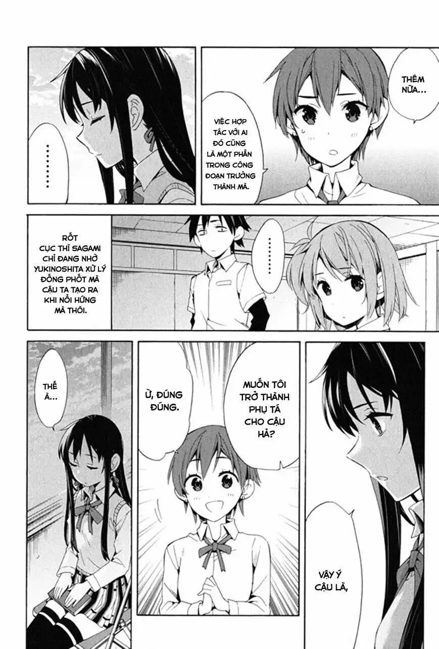 Truyện Tranh Chuyện Tình Thanh Xuân Bi Hài Của Tôi Quả Nhiên Là Sai Lầm - Oregairu trang 6