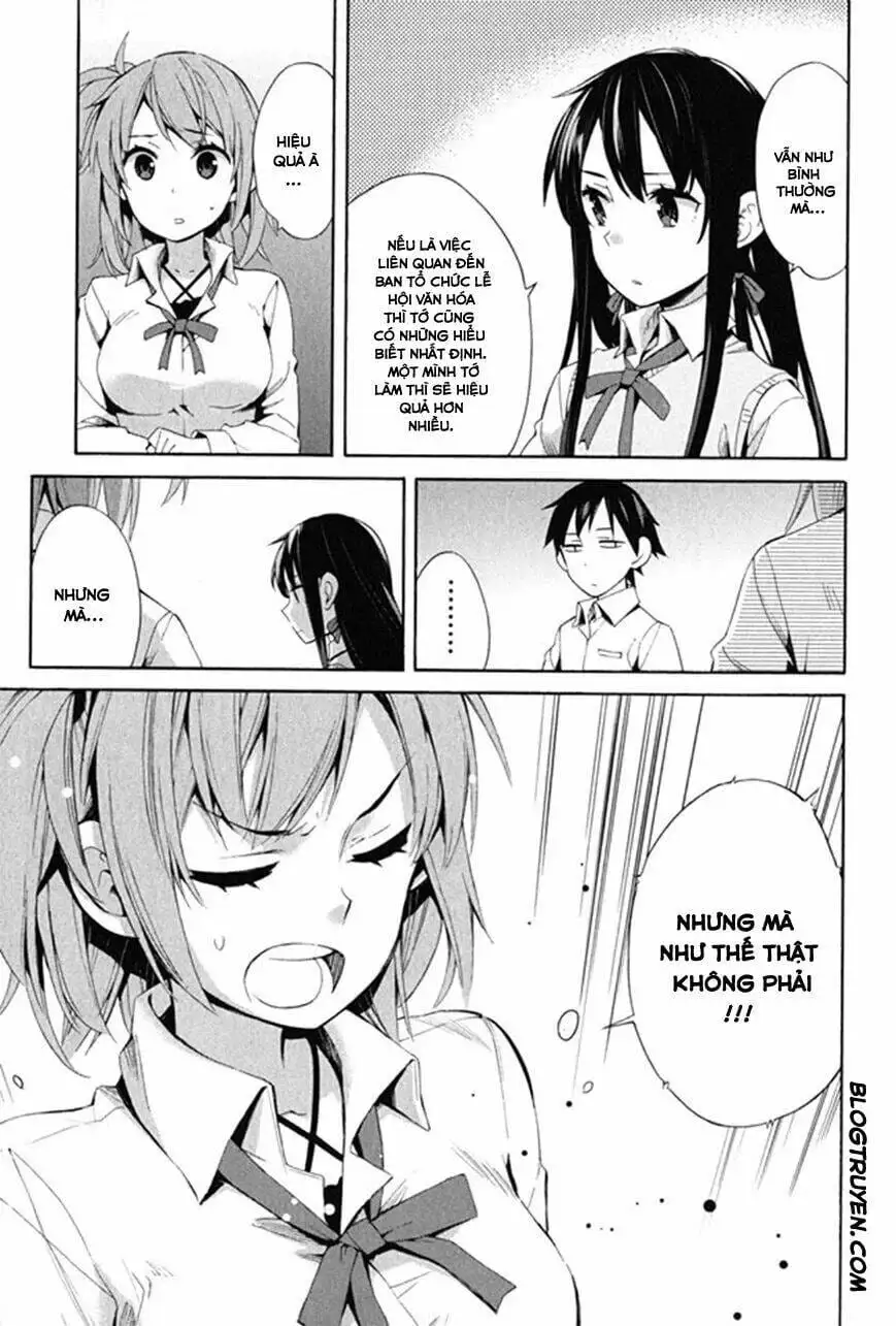 Truyện Tranh Chuyện Tình Thanh Xuân Bi Hài Của Tôi Quả Nhiên Là Sai Lầm - Oregairu trang 6