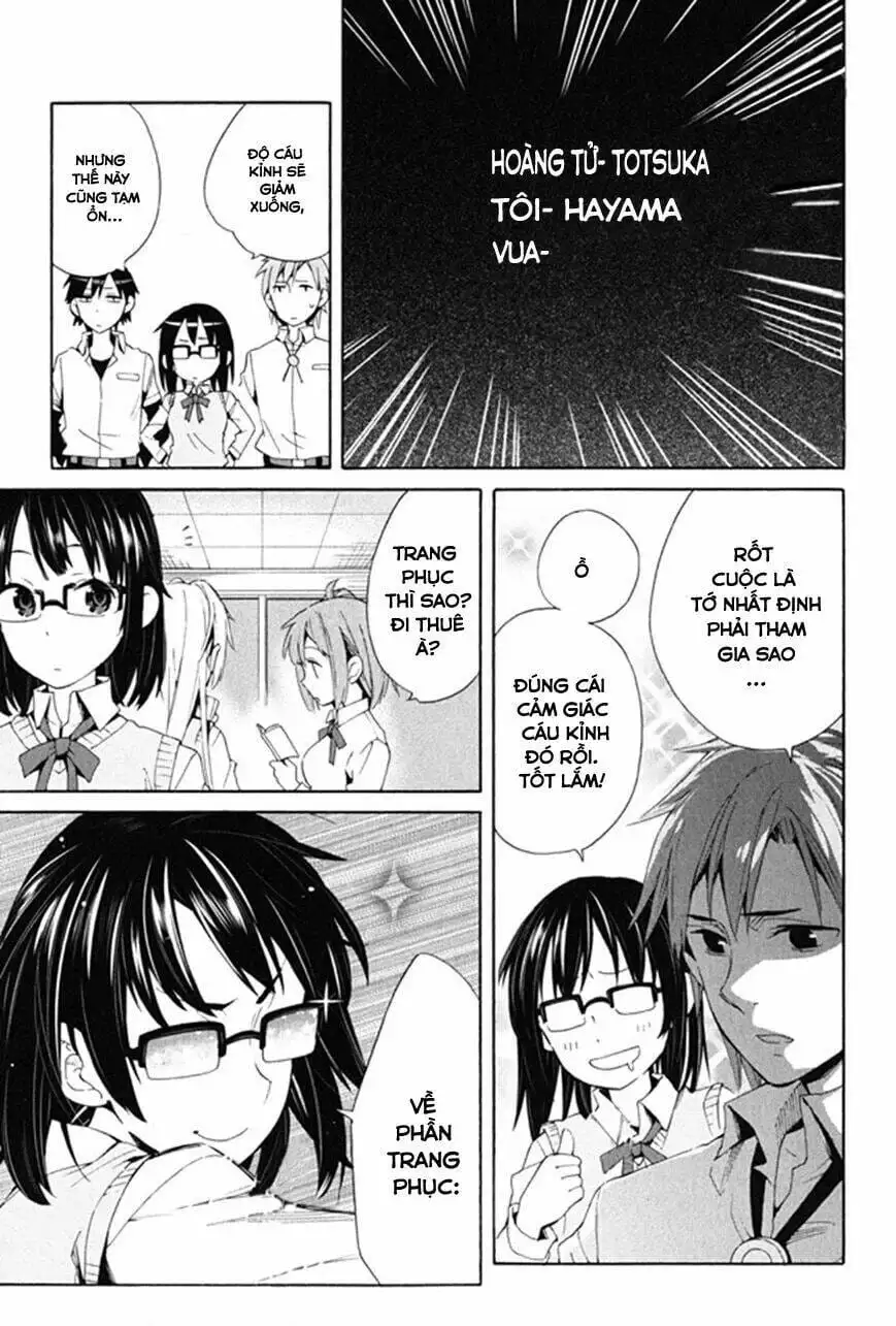 Truyện Tranh Chuyện Tình Thanh Xuân Bi Hài Của Tôi Quả Nhiên Là Sai Lầm - Oregairu trang 6