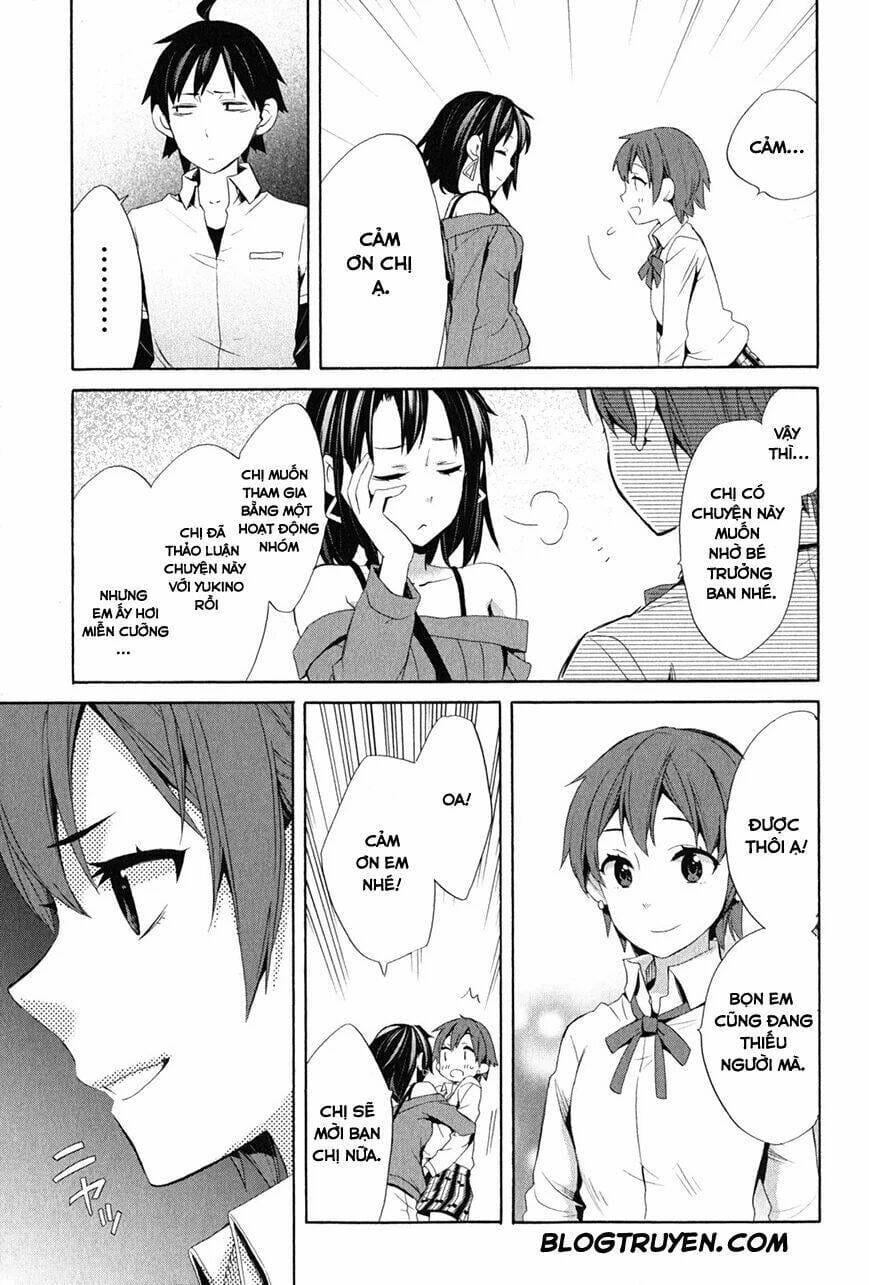 Truyện Tranh Chuyện Tình Thanh Xuân Bi Hài Của Tôi Quả Nhiên Là Sai Lầm - Oregairu trang 6