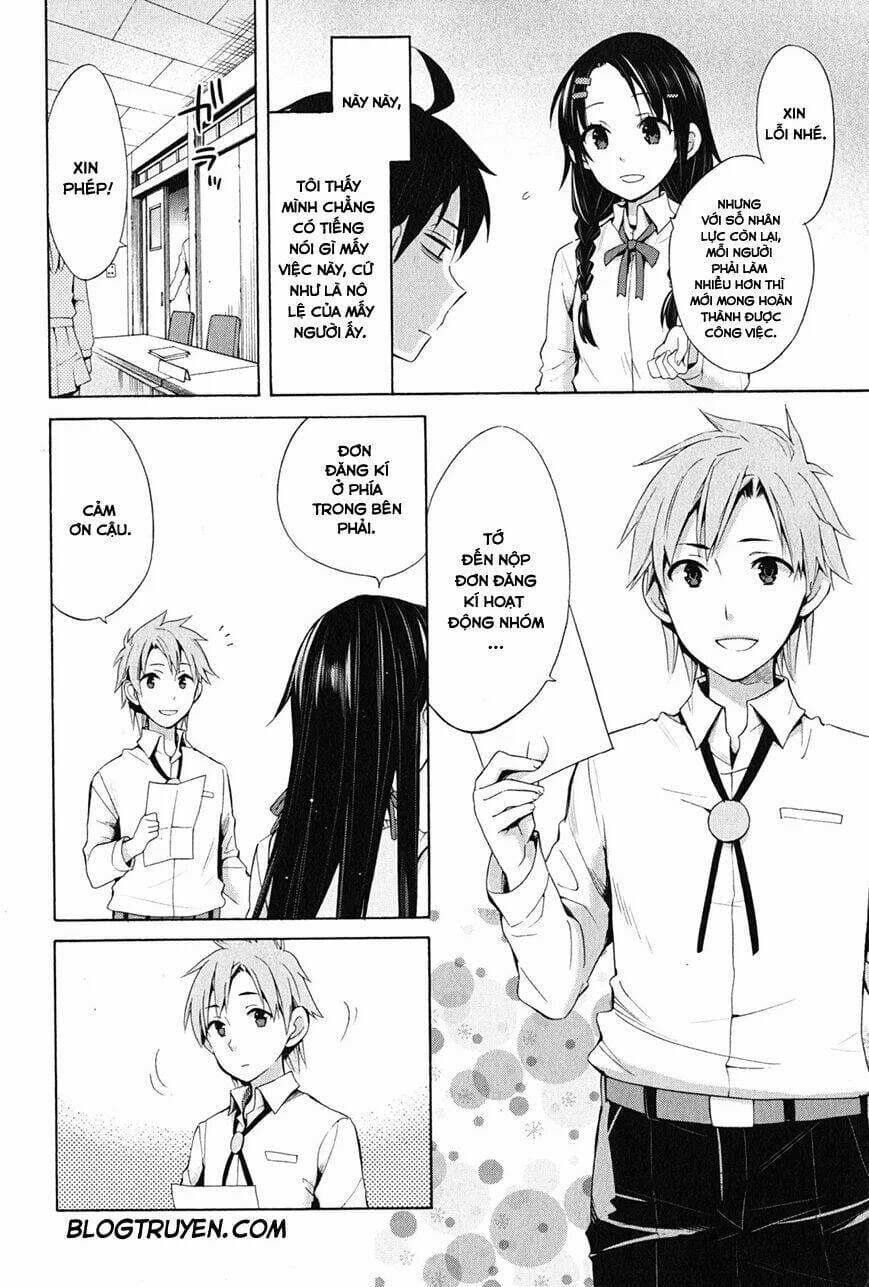 Truyện Tranh Chuyện Tình Thanh Xuân Bi Hài Của Tôi Quả Nhiên Là Sai Lầm - Oregairu trang 6