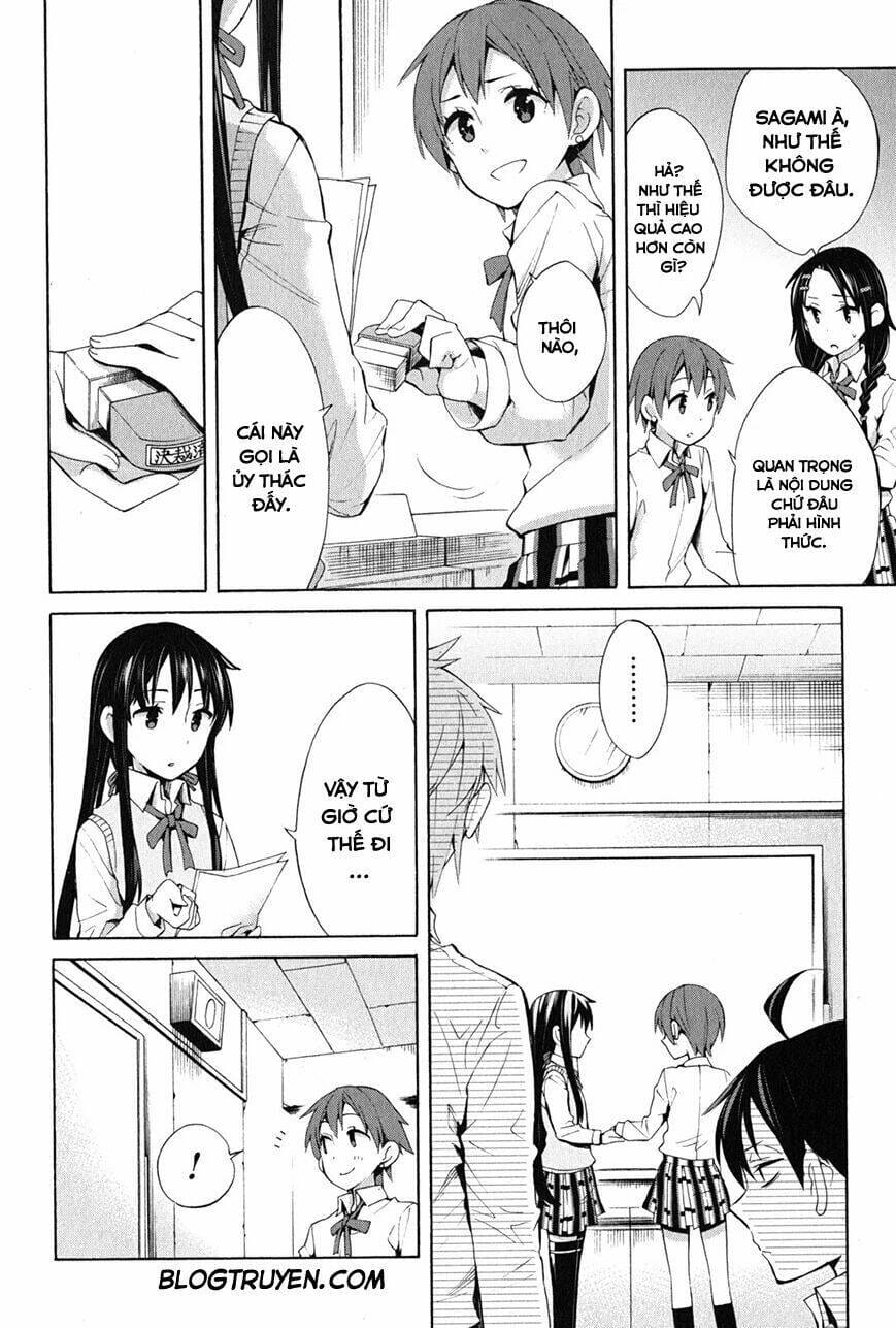 Truyện Tranh Chuyện Tình Thanh Xuân Bi Hài Của Tôi Quả Nhiên Là Sai Lầm - Oregairu trang 6