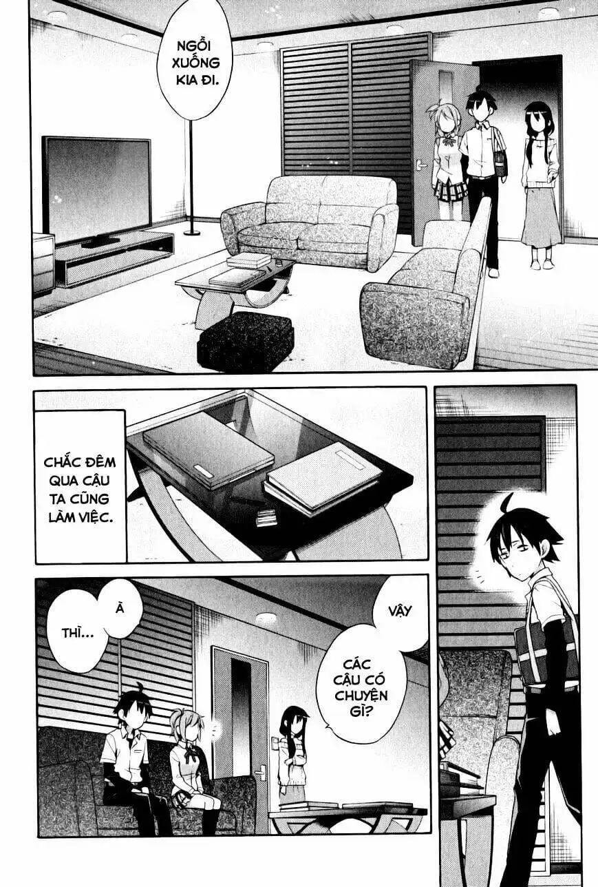 Truyện Tranh Chuyện Tình Thanh Xuân Bi Hài Của Tôi Quả Nhiên Là Sai Lầm - Oregairu trang 6