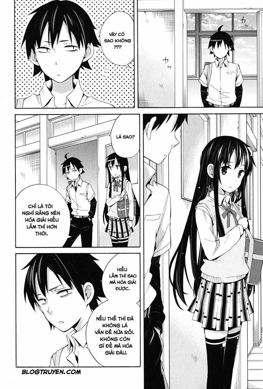 Truyện Tranh Chuyện Tình Thanh Xuân Bi Hài Của Tôi Quả Nhiên Là Sai Lầm - Oregairu trang 6