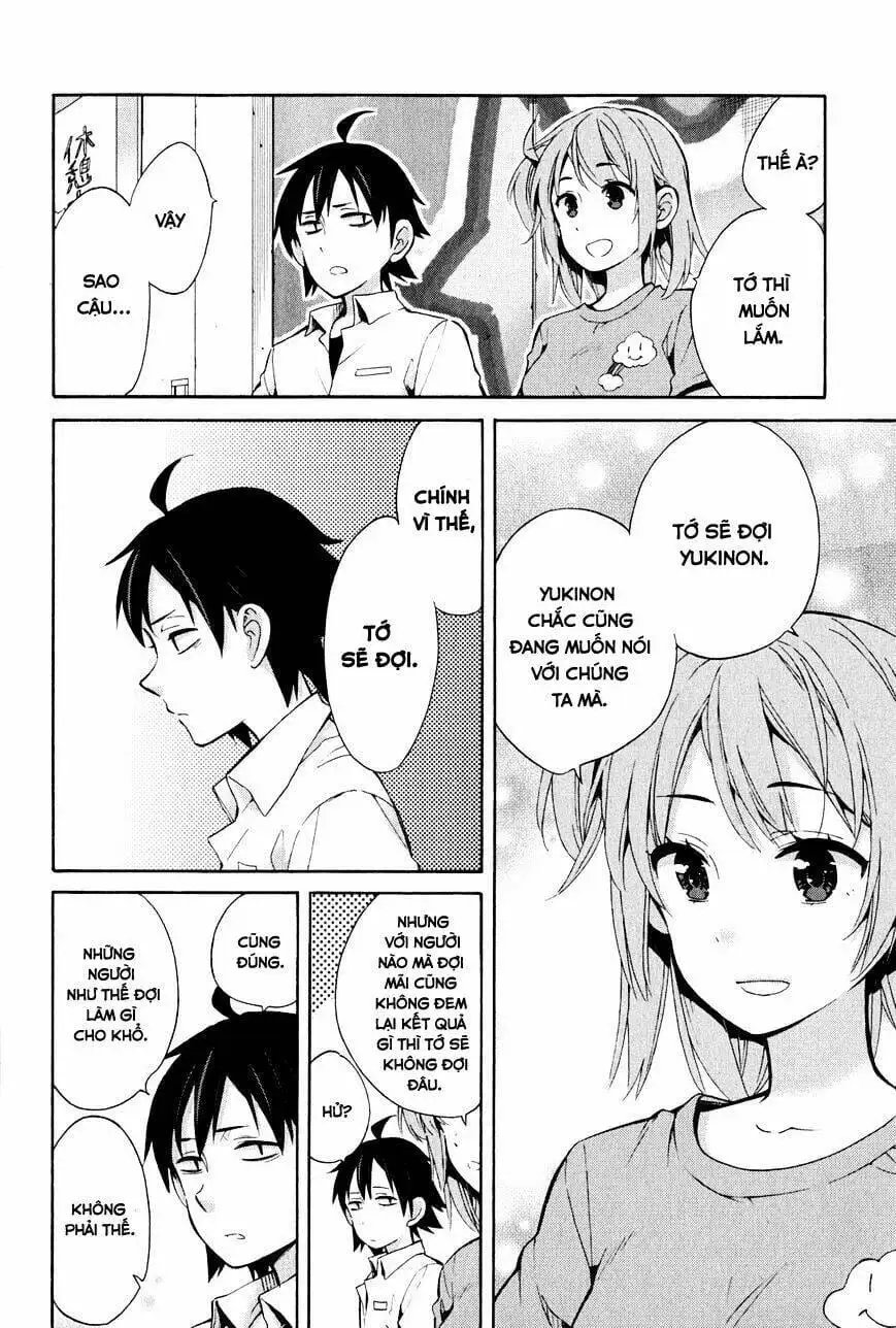 Truyện Tranh Chuyện Tình Thanh Xuân Bi Hài Của Tôi Quả Nhiên Là Sai Lầm - Oregairu trang 6