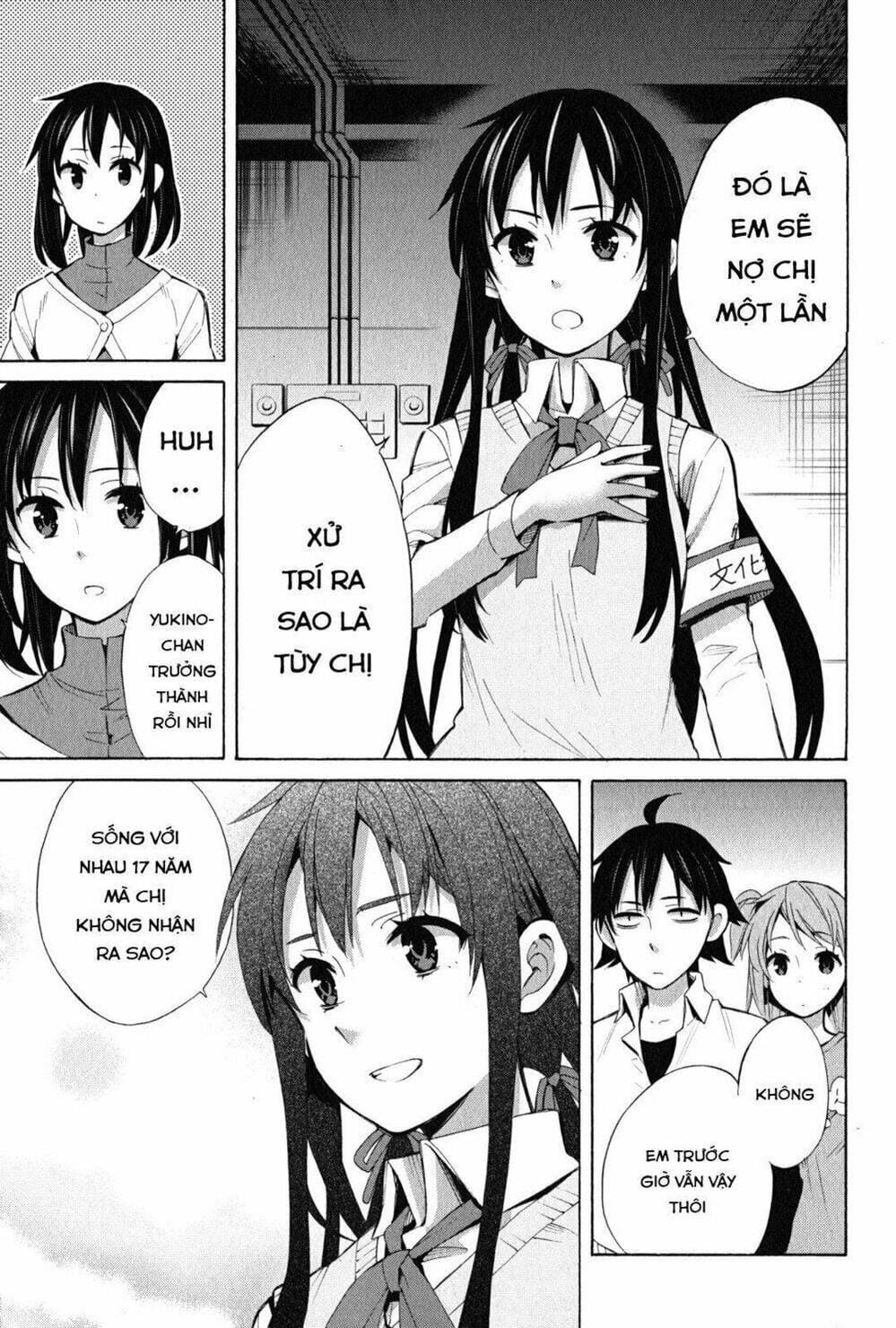 Truyện Tranh Chuyện Tình Thanh Xuân Bi Hài Của Tôi Quả Nhiên Là Sai Lầm - Oregairu trang 6