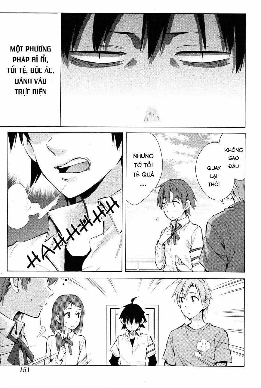 Truyện Tranh Chuyện Tình Thanh Xuân Bi Hài Của Tôi Quả Nhiên Là Sai Lầm - Oregairu trang 6