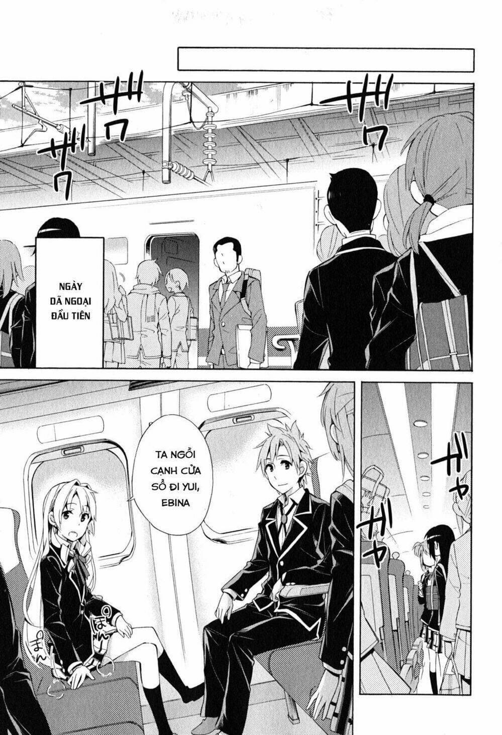 Truyện Tranh Chuyện Tình Thanh Xuân Bi Hài Của Tôi Quả Nhiên Là Sai Lầm - Oregairu trang 6