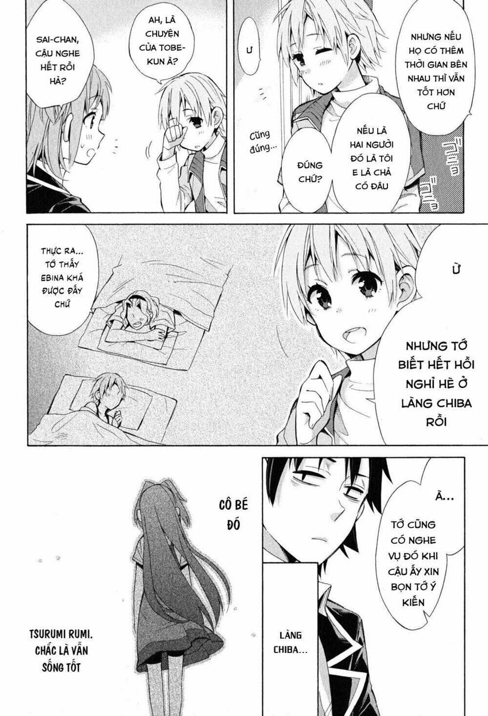 Truyện Tranh Chuyện Tình Thanh Xuân Bi Hài Của Tôi Quả Nhiên Là Sai Lầm - Oregairu trang 6