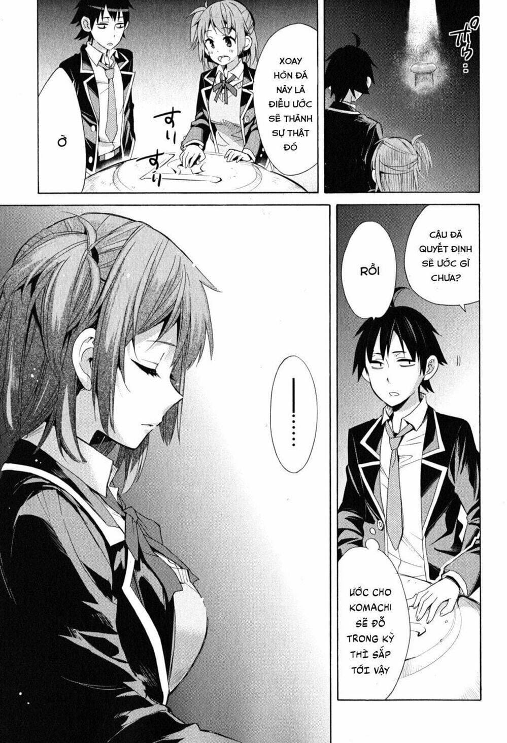 Truyện Tranh Chuyện Tình Thanh Xuân Bi Hài Của Tôi Quả Nhiên Là Sai Lầm - Oregairu trang 6