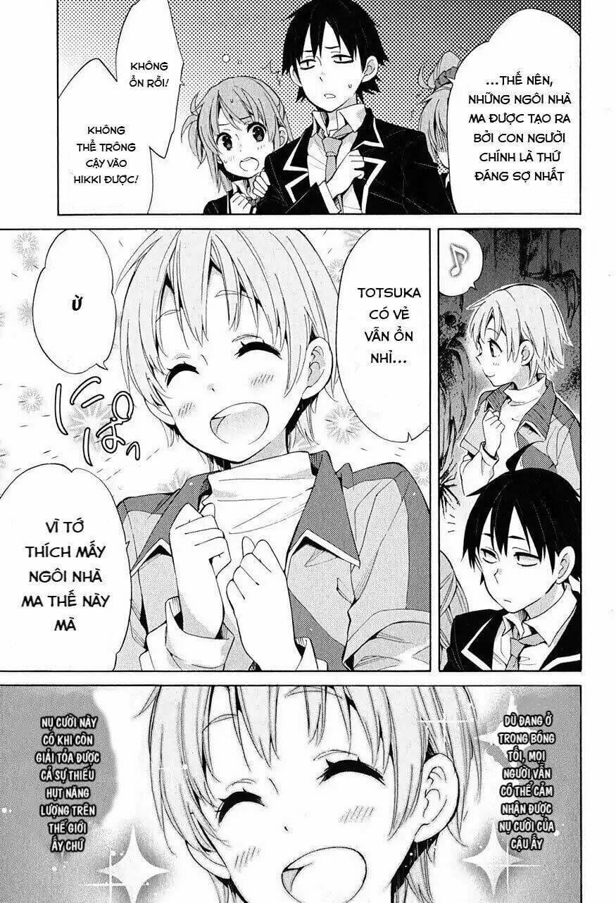 Truyện Tranh Chuyện Tình Thanh Xuân Bi Hài Của Tôi Quả Nhiên Là Sai Lầm - Oregairu trang 6