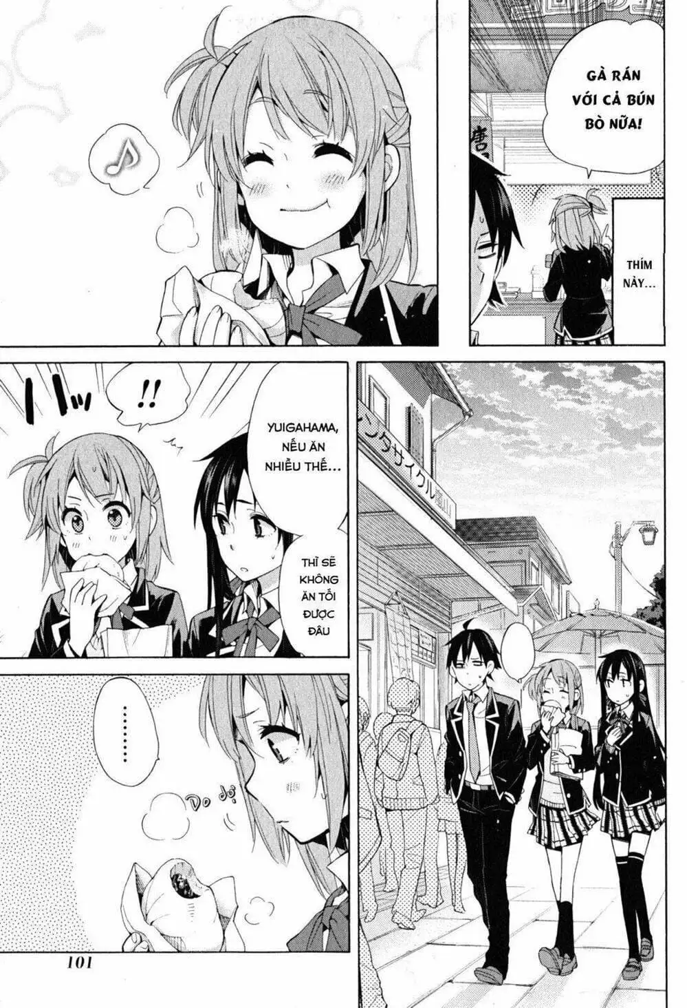Truyện Tranh Chuyện Tình Thanh Xuân Bi Hài Của Tôi Quả Nhiên Là Sai Lầm - Oregairu trang 6