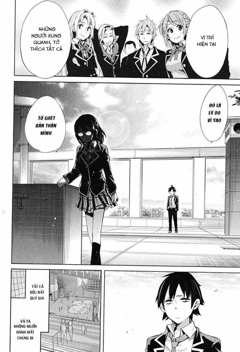 Truyện Tranh Chuyện Tình Thanh Xuân Bi Hài Của Tôi Quả Nhiên Là Sai Lầm - Oregairu trang 6