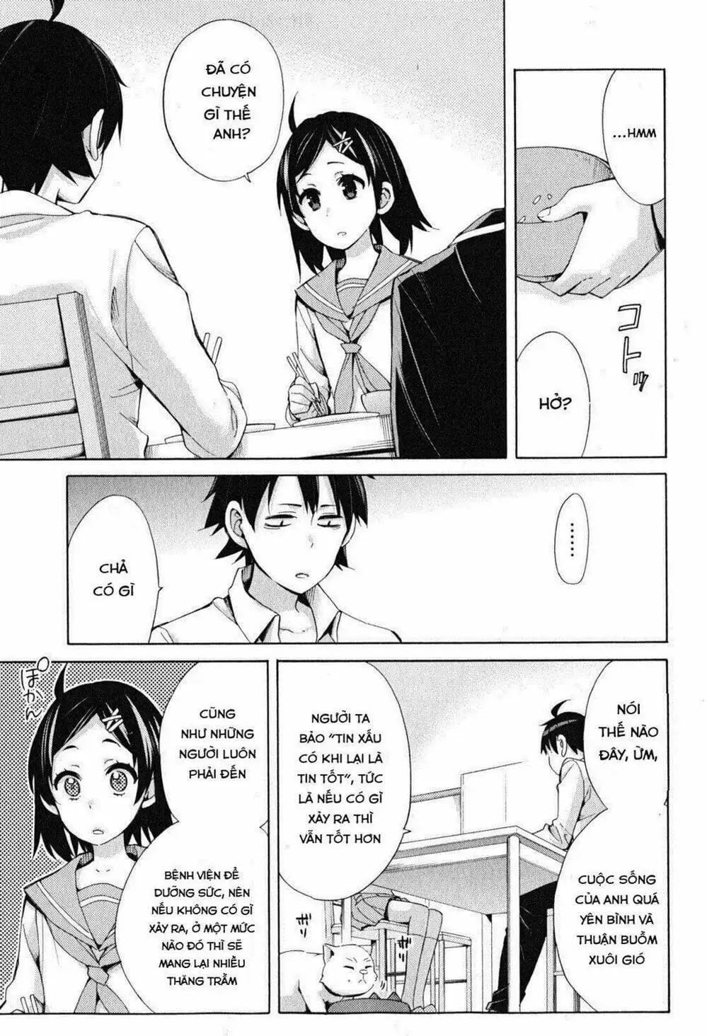 Truyện Tranh Chuyện Tình Thanh Xuân Bi Hài Của Tôi Quả Nhiên Là Sai Lầm - Oregairu trang 6