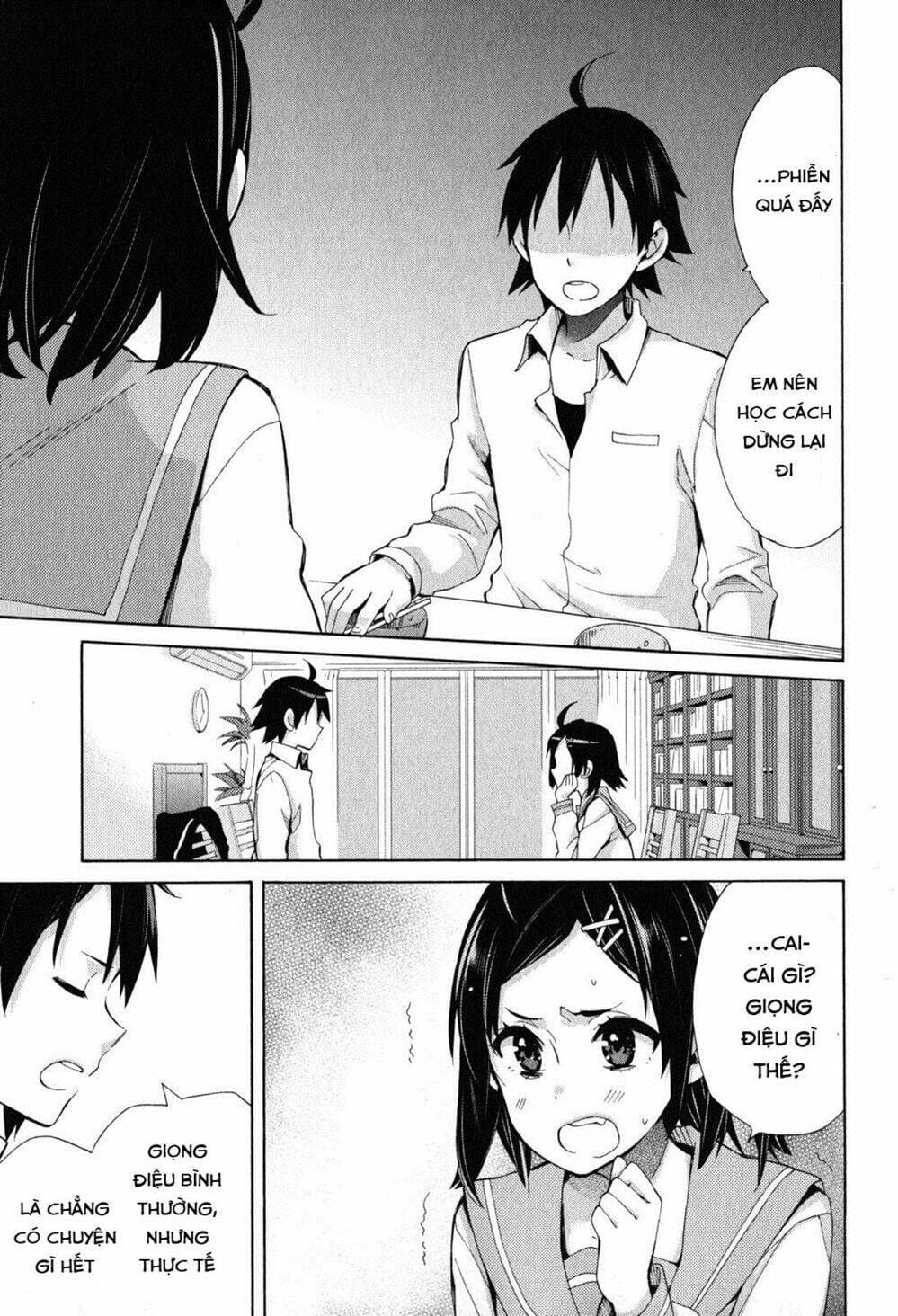 Truyện Tranh Chuyện Tình Thanh Xuân Bi Hài Của Tôi Quả Nhiên Là Sai Lầm - Oregairu trang 6