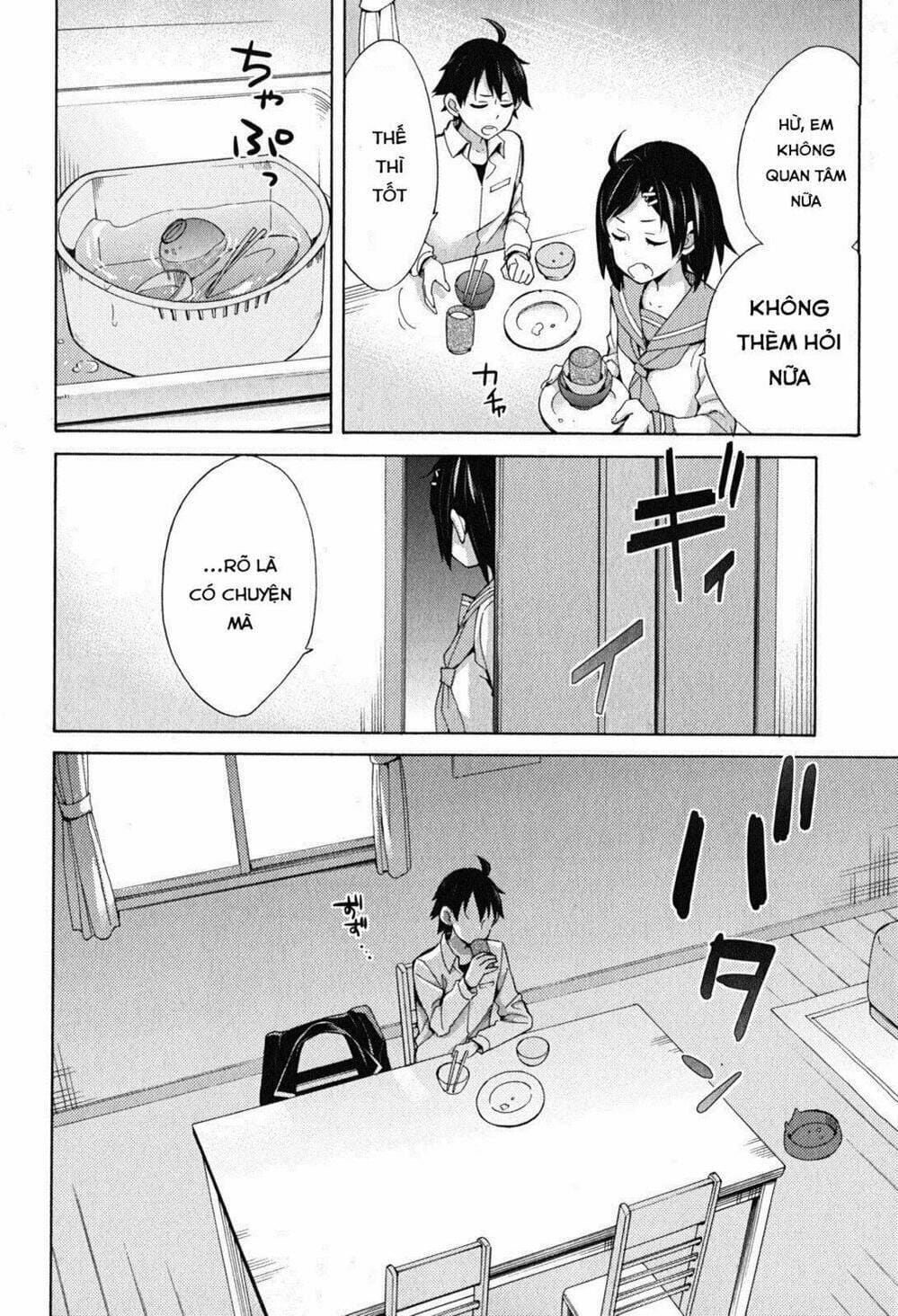 Truyện Tranh Chuyện Tình Thanh Xuân Bi Hài Của Tôi Quả Nhiên Là Sai Lầm - Oregairu trang 6