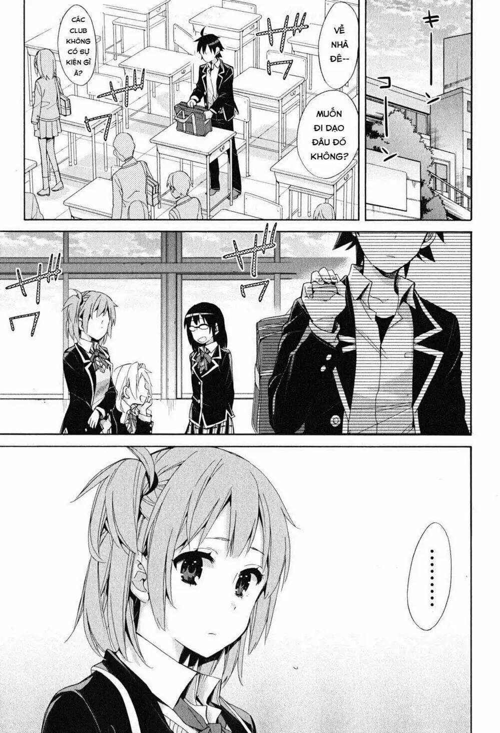 Truyện Tranh Chuyện Tình Thanh Xuân Bi Hài Của Tôi Quả Nhiên Là Sai Lầm - Oregairu trang 6