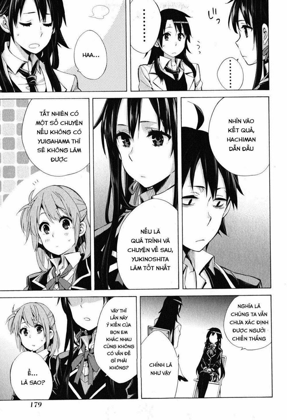 Truyện Tranh Chuyện Tình Thanh Xuân Bi Hài Của Tôi Quả Nhiên Là Sai Lầm - Oregairu trang 6